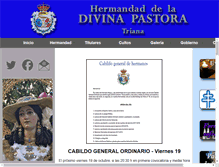 Tablet Screenshot of pastoradetriana.com